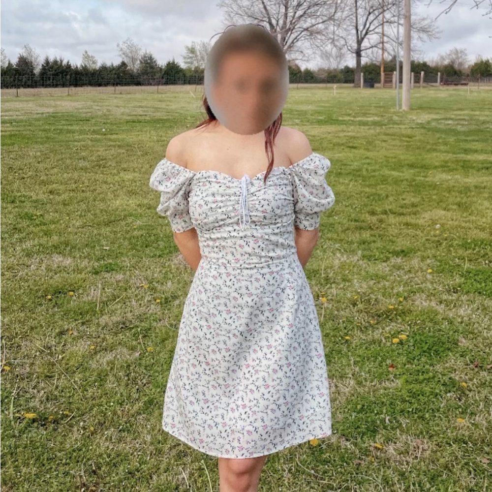 Fairy core mini dress